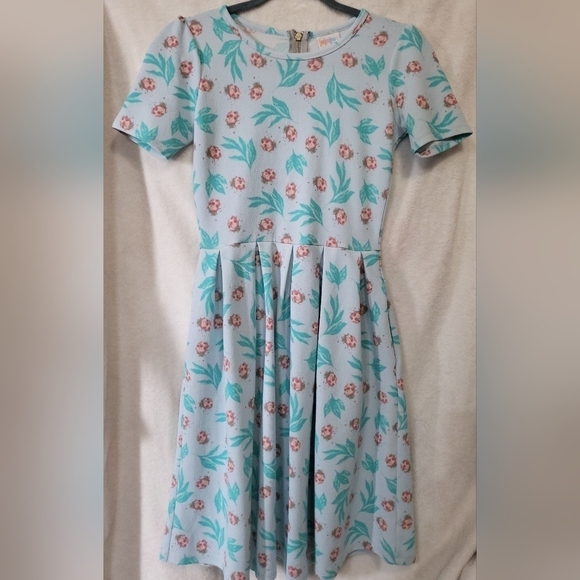 LuLaRoe Amelia Dress - Size XS - Picture 1 of 6